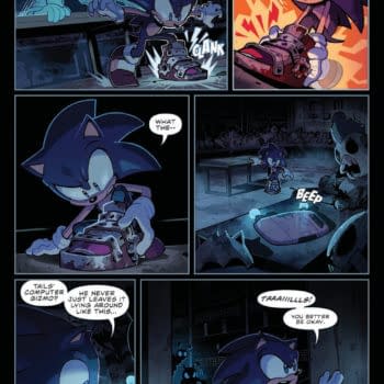 Interior preview page from Sonic The Hedgehog: Scrapnik Island #1