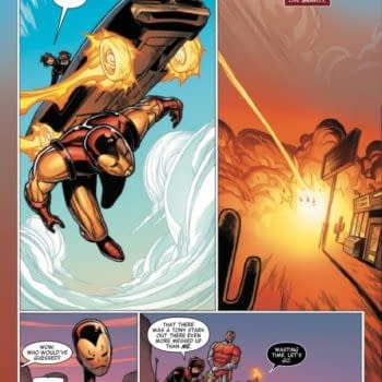 Interior preview page from AVENGERS FOREVER #10 AARON KUDER COVER