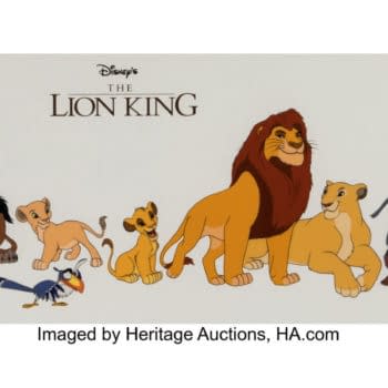 Bring Home Disney History With A Sericel From The Lion King