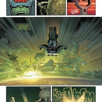 Interior preview page from HULK #9 RYAN OTTLEY COVER