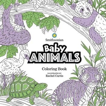 Cover image for BABY ANIMALS A SMITHSONIAN COLORING BOOK