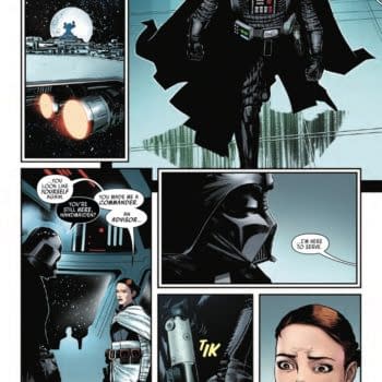 Interior preview page from STAR WARS: DARTH VADER #28 RAHZZAH COVER