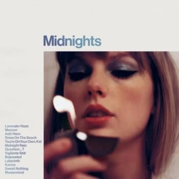 The cover to Midnights by Taylor Swift