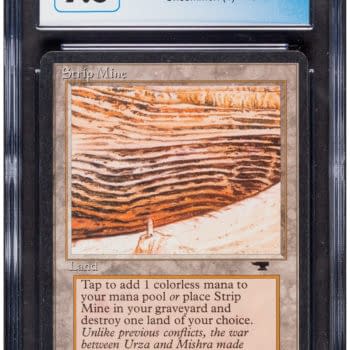 Magic: The Gathering: Strip Mine Card Up For Auction At Heritage