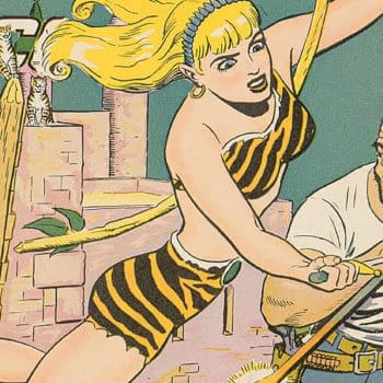 Fight Comics #51 featuring Tiber Girl, (Fiction House, 1947).