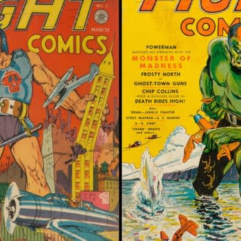 Fight Comics #3 (Fiction House, 1940), Fight Comics #12 (Fiction House, 1941) featuring Power Man.