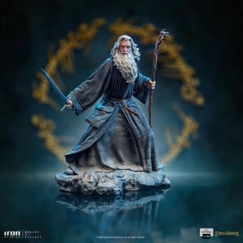 Lord of the Rings Gandalf Stands His Ground with Iron Studios 