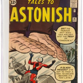 Ant-Man Gets Squished On Tales To Astonish Cover At Heritage Auctions