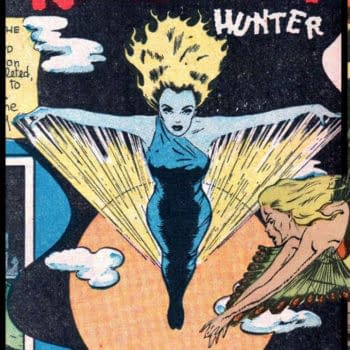 The Werewolf Hunter by Lily Renée in Rangers Comics.