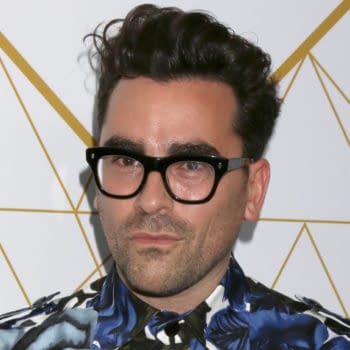 Dan Levy at the Showtime Emmy Eve Party at the San Vicente Bungalows on September 21, 2019 in West Hollywood, CA