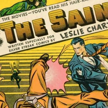 Silver Streak Comics #18 (Lev Gleason, 1942) featuring The Saint.