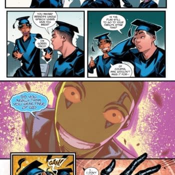 Interior preview page from Blue Beetle: Graduation Day #1