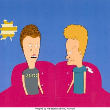 A Stunned Beavis And Butt-Head Hit Auction Today