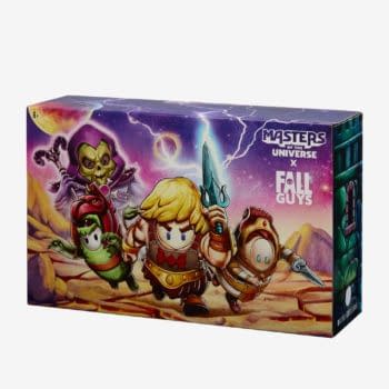 Fall Guys x Masters of the Universe Collab Figures Huts Mattel