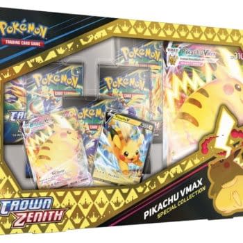 Pokémon TCG Reveals Missing Crown Zenith Product: Pikachu VMAX Box