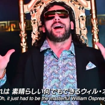 Kenny Omega challenges Will Ospreay to a Wrestle Kingdom match for the IWGP United States Championship