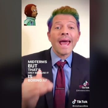 Misha Collins Reaches Out to Gen Z, Millennial Voters As Only He Can