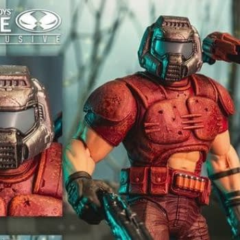McFarlane Toys Debuts Exclusive DOOM: Eternal Red Doomguy Figure