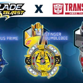 Beyblade Burst & Transformers Collab For Limited Edition Digital Tops