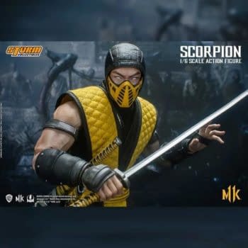  Storm Collectibles 1/12 Scale Mortal Kombat Kano Action Figure  : Toys & Games