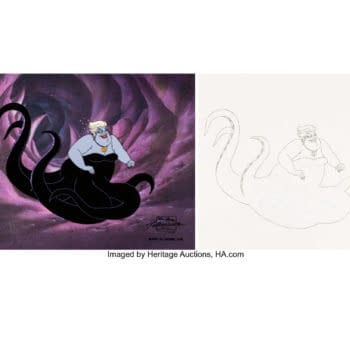 Bid On An Ursula Production Cel From The Little Mermaid TV Series