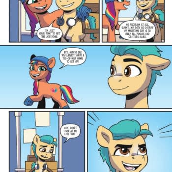 Interior preview page from My Little Pony #7