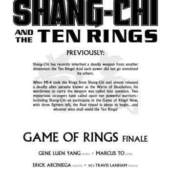 Interior preview page from SHANG-CHI AND THE TEN RINGS #6 DIKE RUAN COVER