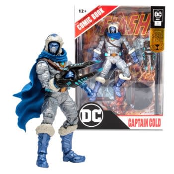 DC Comics Captain Cold Goes Metallic with McFarlane Toys Exclusive