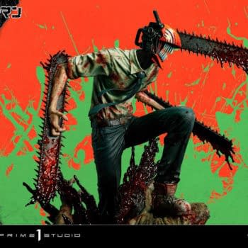 Rip and Roar with the New Chainsaw Man Statue from Prime 1 Studio 