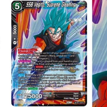 Dragon Ball Super Previews Fighter's Ambition: SSB Gogeta SPR