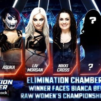 WWE Elimination Chamber promo graphic