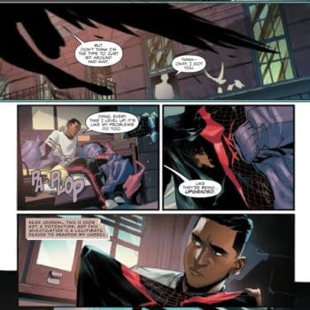 Interior preview page from MILES MORALES: SPIDER-MAN #2 DIKE RUAN COVER