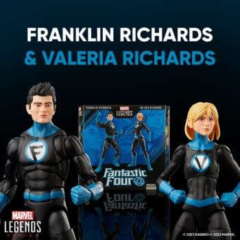 Marvel Legends Fantastic Four Franklin and Valeria 2-Pack Revealed 