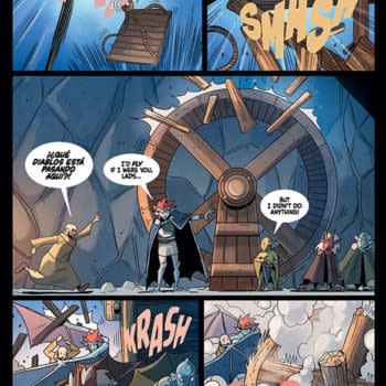 Interior preview page from Gargoyles: Dark Ages #5