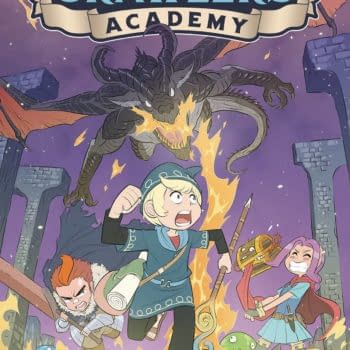 Cover image for DUNGEON CRAWLERS ACADEMY GN VOL 02 INTO THE PORTAL (MR)