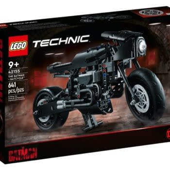 The Batman Batcycle Hits the Street of Gotham with LEGO Technic