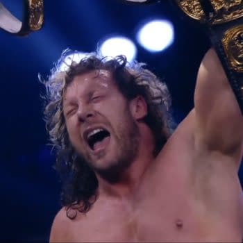 Kenny Omega wins the AEW World Trios Championships with The Elite on AEW Dynamite
