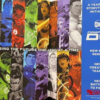 Dawn Of DC Strapline Is "Forging The Future One Hero At A Time"