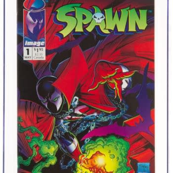 No, It's Not Todd McFarlane's Mother Bidding On Spawn #1 At Auction