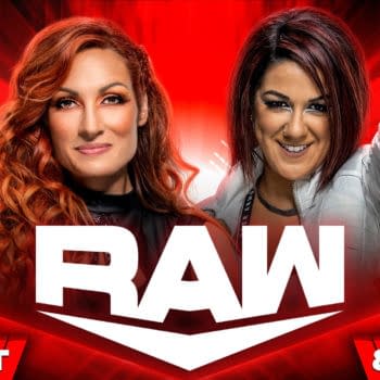 Promo graphic for WWE Raw tonight