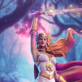 New Masters of the Universe Statue Arrives at Iron Studios with She-Ra