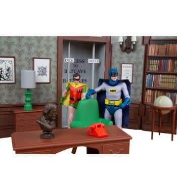 Batman 66’ Wayne Mayor Library Playset Coming Soon from McFarlane