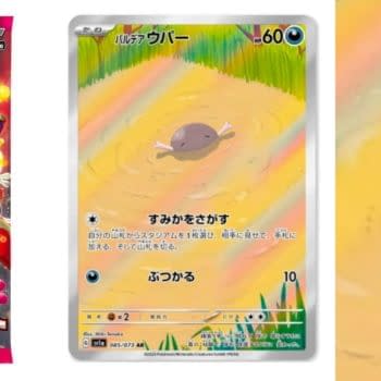 Pokémon TCG Japan: Triple Beat Preview: Paldean Wooper Art Rare