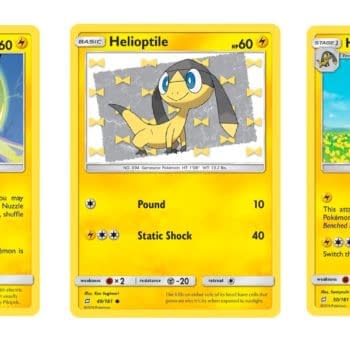 The Cards of Pokémon TCG: Team Up Part 11: Emolga & Helioptile