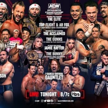 AEW Dynamite Championship Fight Night promo graphic