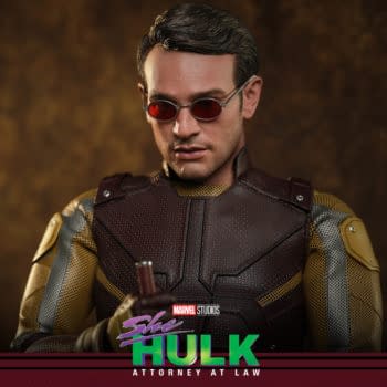 Daredevil Suits Up in Yellow with Hot Toys New She-Hulk Release