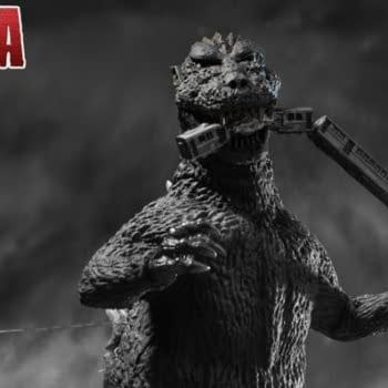 Mezco Toys Introduces the Kaiju Collective with Black & White Godzilla 