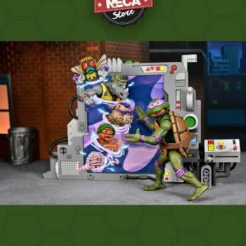 NECA Reveals Online Exclusive TMNT Donatello’s Portal Generator