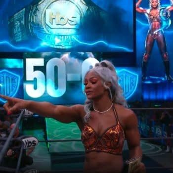 Jade Cargill celebrates her 50th win on AEW Dynamite
