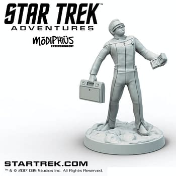 Modiphius Launches Star Trek Adventures TNG Crew Miniatures